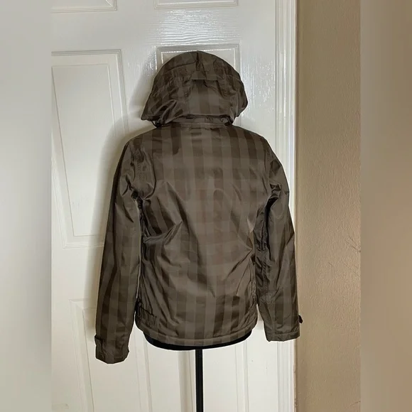 - Burton Duchess Women’s Plaid Brown Jacket Faux Fur XS​​​​​​​​​​​ - Picture 2 of 14